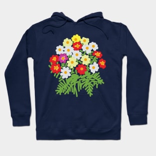 Floral Art Flowers and Ferns for Mothers Day Hoodie